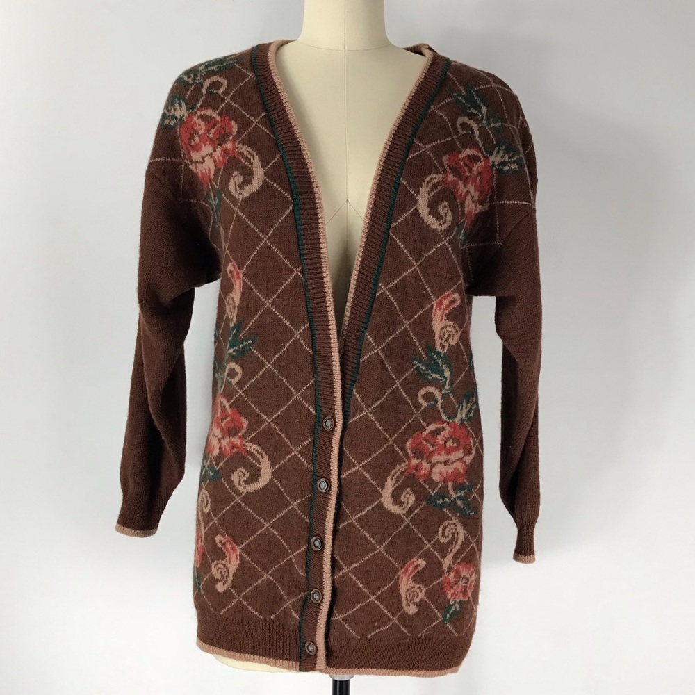 Pendleton Vintage Cardigan Sweater. Size large